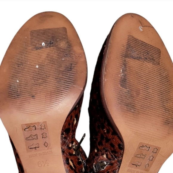 Madewell Rosie Calf Leather Ankle Booties –Pre-Owned Excellent 6-1/2 - Picture 5 of 8